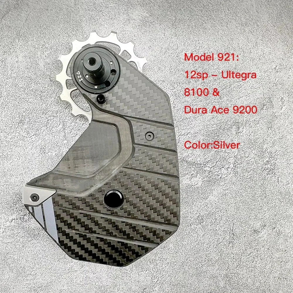 Motion Aero Schaltwerk-Umlenkrolle mit übergroßem Käfig für Shimano DA R9200 Ultegra R8100 11/12S R8000 R9100 R8050 R9150 – Detail 11