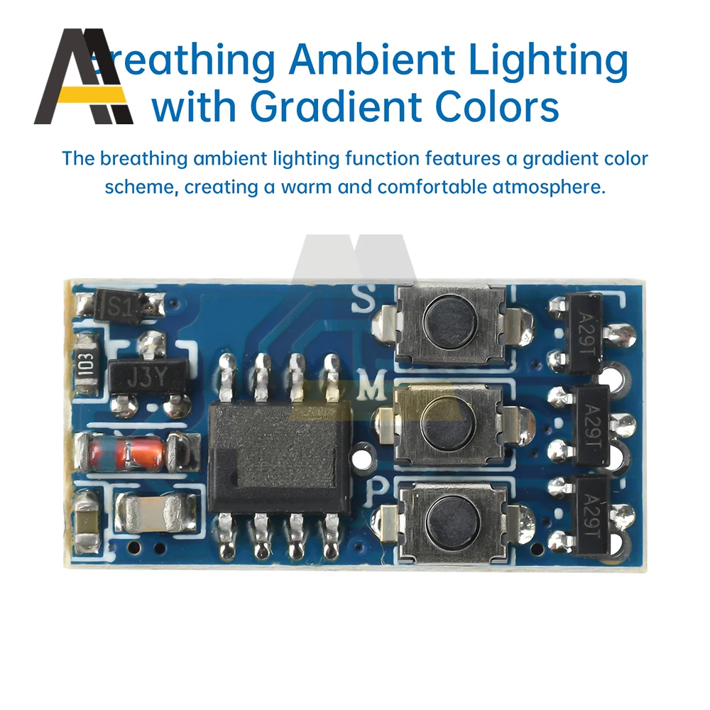 DC5-24V RGB Flashing Light Module LED Strip Light Controller Color Changing Ambient Lights Phantom Light Module