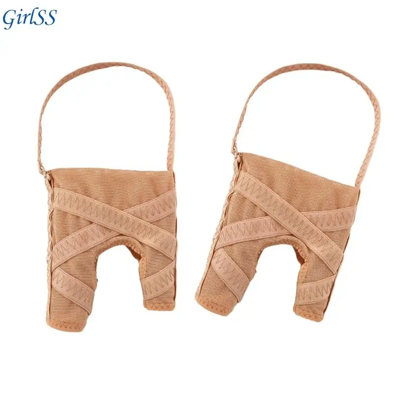 

Простой в использовании корректор для пальцев ног для коррекции вальгусной деформации, повязка, простая установка, подходит для