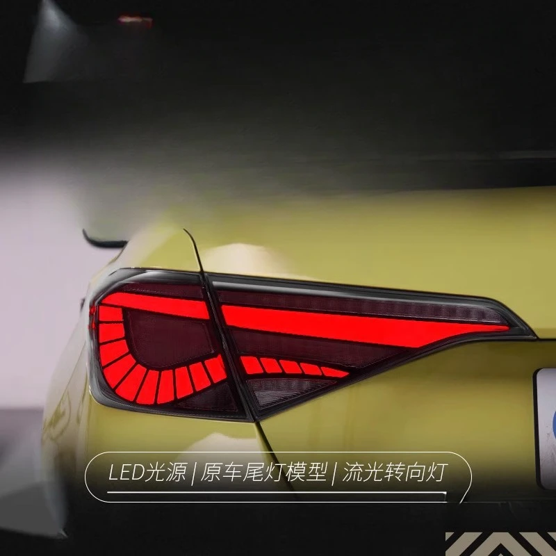 Suitable for Honda 2022 Eleventh Generation Civic Tail Light Assembly Modified LED Dragon Scale Running Lights Flowing Turn Sign