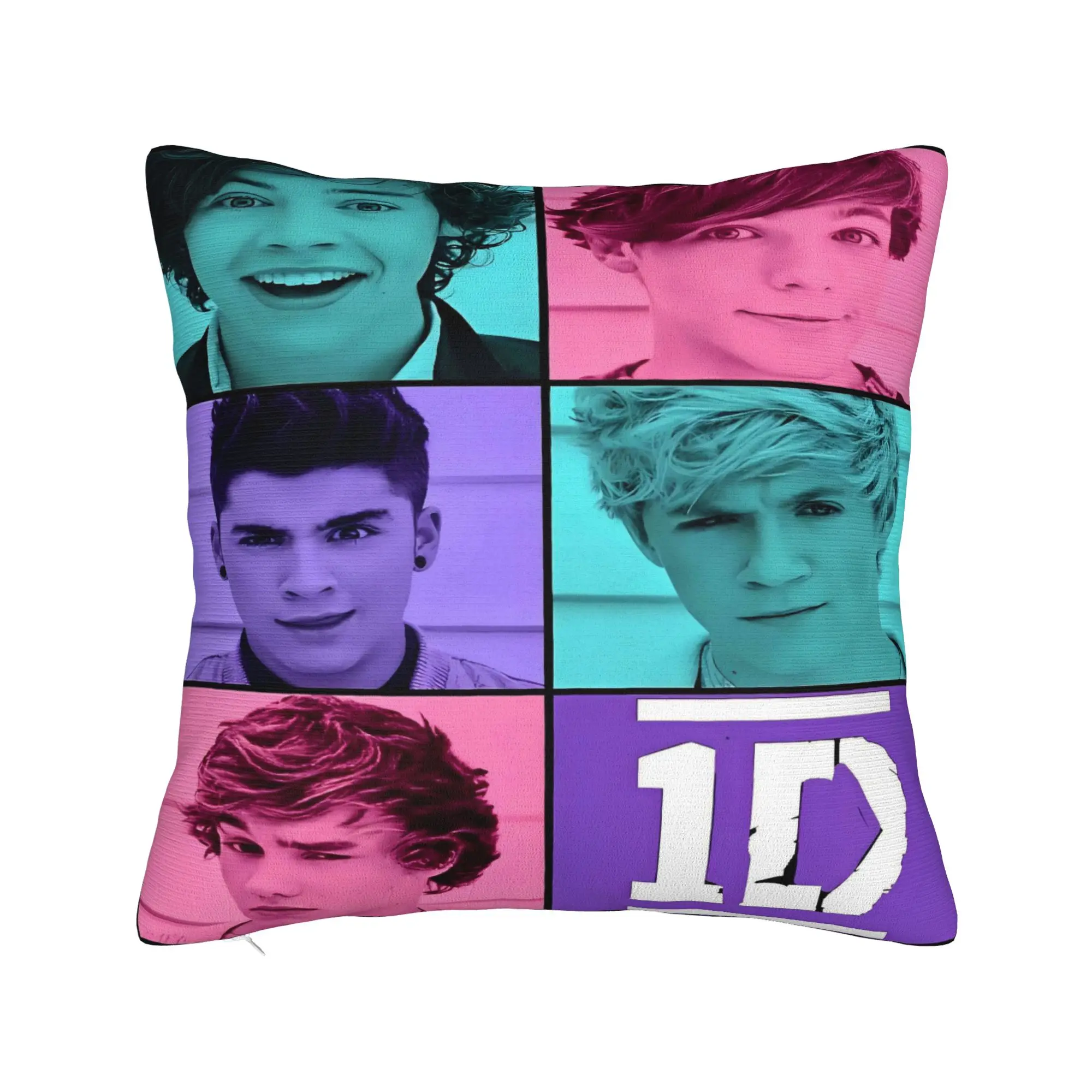 Ones Music and Direction Pillow Case  Comfy Pillow Cover Funny Cushion Cover For Sofa Car Home Decor