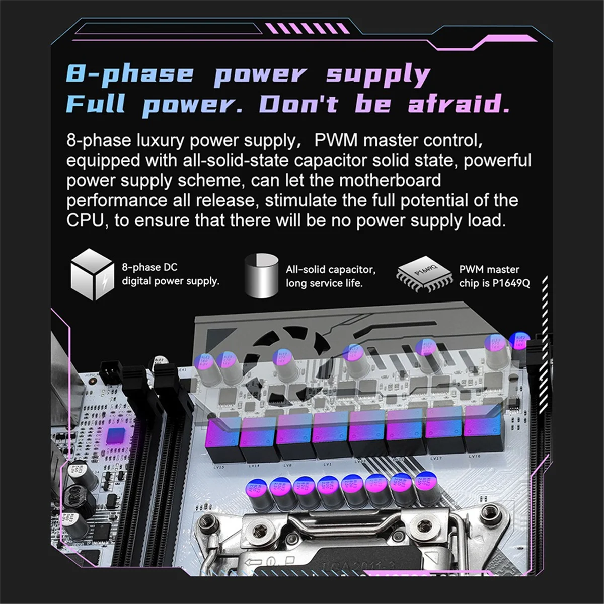 

IYBBW-X99 K9 Motherboard LGA 2011-3 VRM Fan Cooling Supports 4X DDR4 RAM Supports Xeon E5 V3/V4 series CPUs/Core 17 series CPU