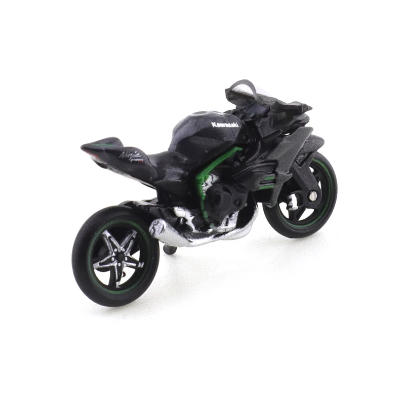 1/64 Kawasaki H2R Motorrad Spielzeug Auto Legierung Spielzeug Motor Fahrzeug Diecast Metall Modell Kinder Weihnachten Geschenk Spielzeug für Jungen