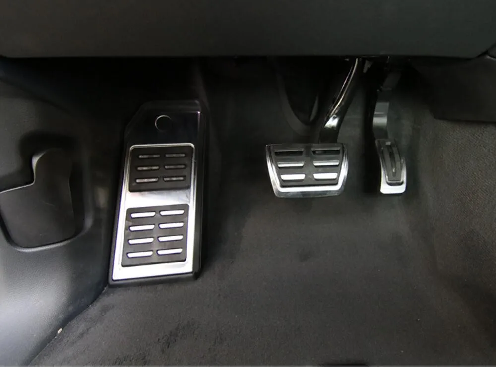 Para Porsche Macan 2014 para Cayenne 2018 2019 2020 2021 2022 cubierta de Pedal de acelerador freno de combustible de Gas almohadilla antideslizante accesorios de coche