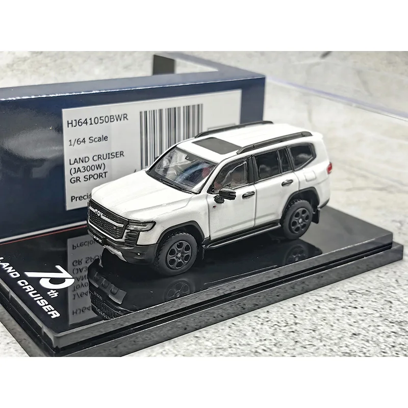Hobby Japan 1:64 Scale Land Cruiser 300GR SPORT Alloy Simulation Car Model Classics Adult Souvenir Gift Static Display