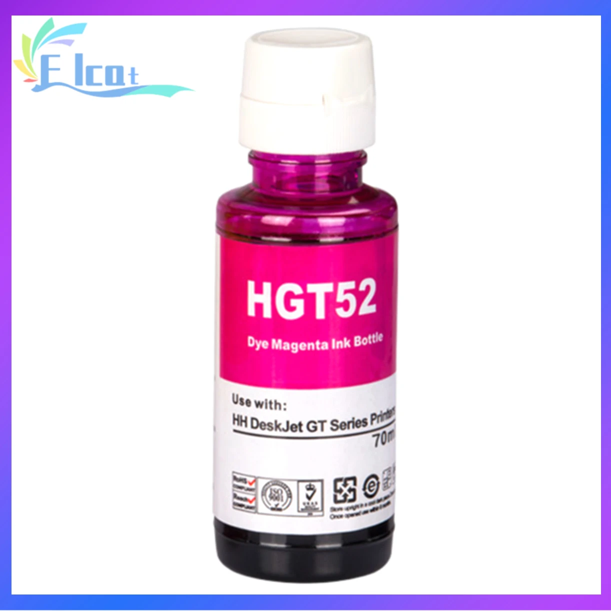 حبر GT51 GT52 GT51 GT52 حبر إعادة التعبئة لخزان HP 115 310 410 500 515 518 530 750 790 DeskJet GT5810 5820 GT5810 GT5820 حبر الطابعة