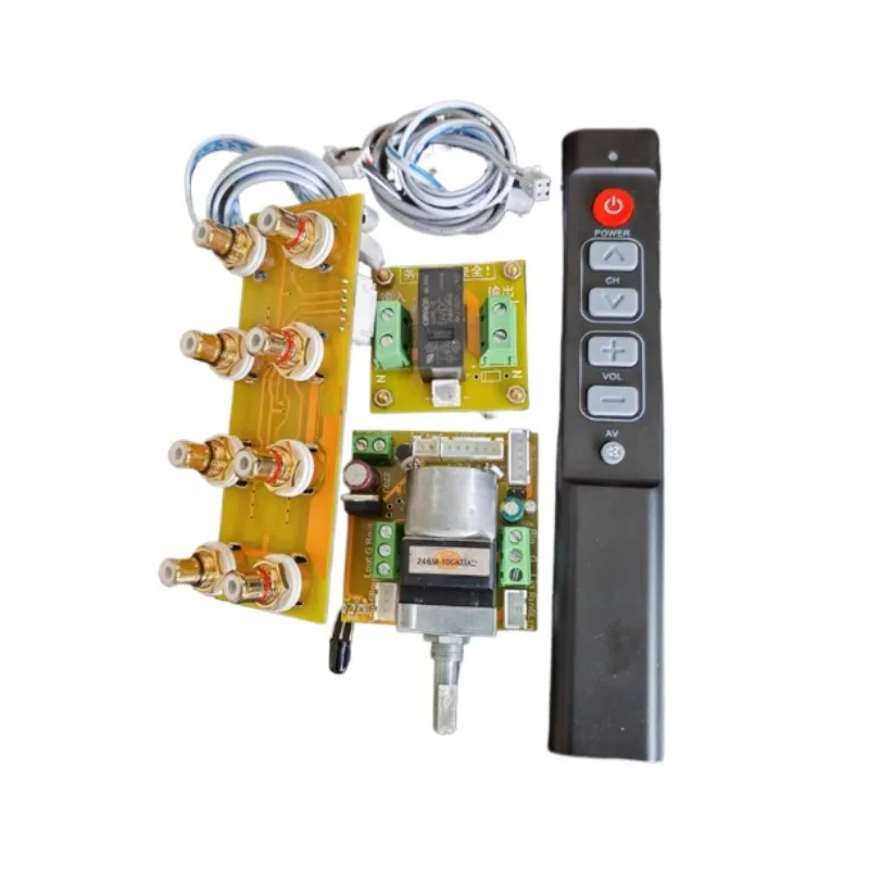 مقياس جهد حجم التحكم عن بعد + لوحة تبديل الصوت بأربعة داخلية وواحدة، لوحة اختيار الإشارة، اليابان ALPS50K100K #1