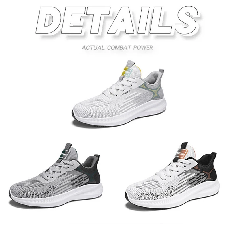 Oulylan scarpe sportive Casual da uomo Sneakers leggere e traspiranti scarpe da corsa in rete all'aperto scarpe da passeggio Tenis da Jogging atletiche