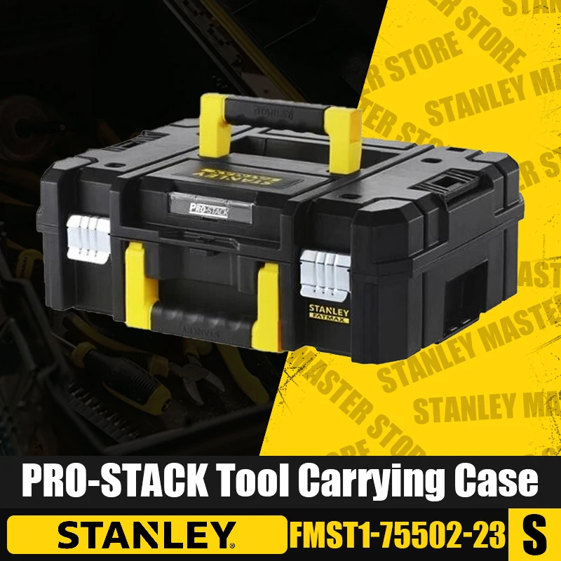 STANLEY FMST1-75502-23 PRO-STACK Tool Carrying Case Carrying Case Hardware Storage Box Stackable Tool Box Tool Accessories