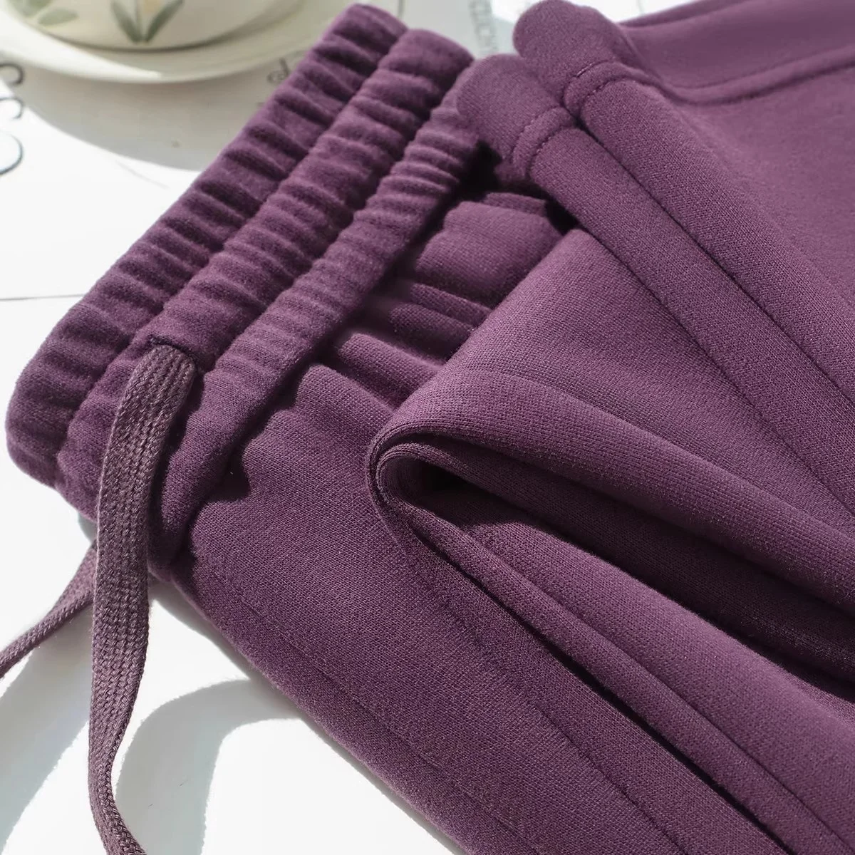 

Свободные прямые брюки-бананы в стиле ретро, повседневные брюки с высокой талией для мужчин и женщин, простая осенняя уличная одежда, удобный хлопок