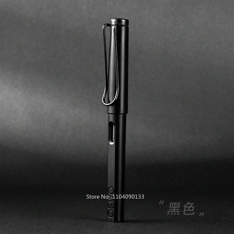 

Hot OASO 3 Color Frosted Body Fountain Pen Students Special Primary School Students Calligraphy Art Pen Elbow Nib Writing New