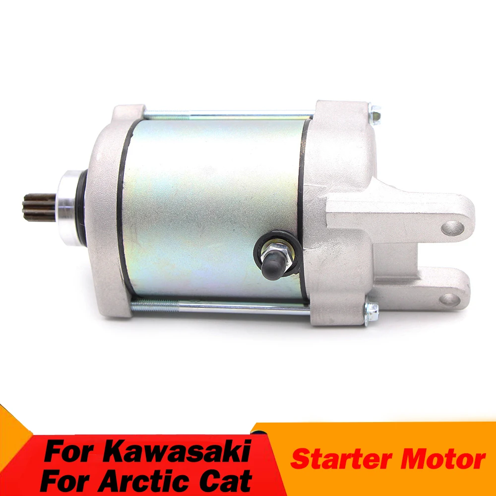 

Motorcycle Starter Motor For Kawasaki ATV KVF300 Brute Force 21163-Y003 For Arctic Cat ATV 250 DVX 3304-274 S31200-RB1-000