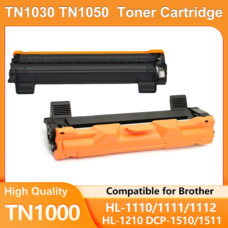 TN1000 TN1030 TN1050 TN1075 خرطوشة الحبر لأخيه TN1060 TN1070 TN1075 TN1095 HL1110 HL-1110 1111 1112 HL-1210 طابعة
