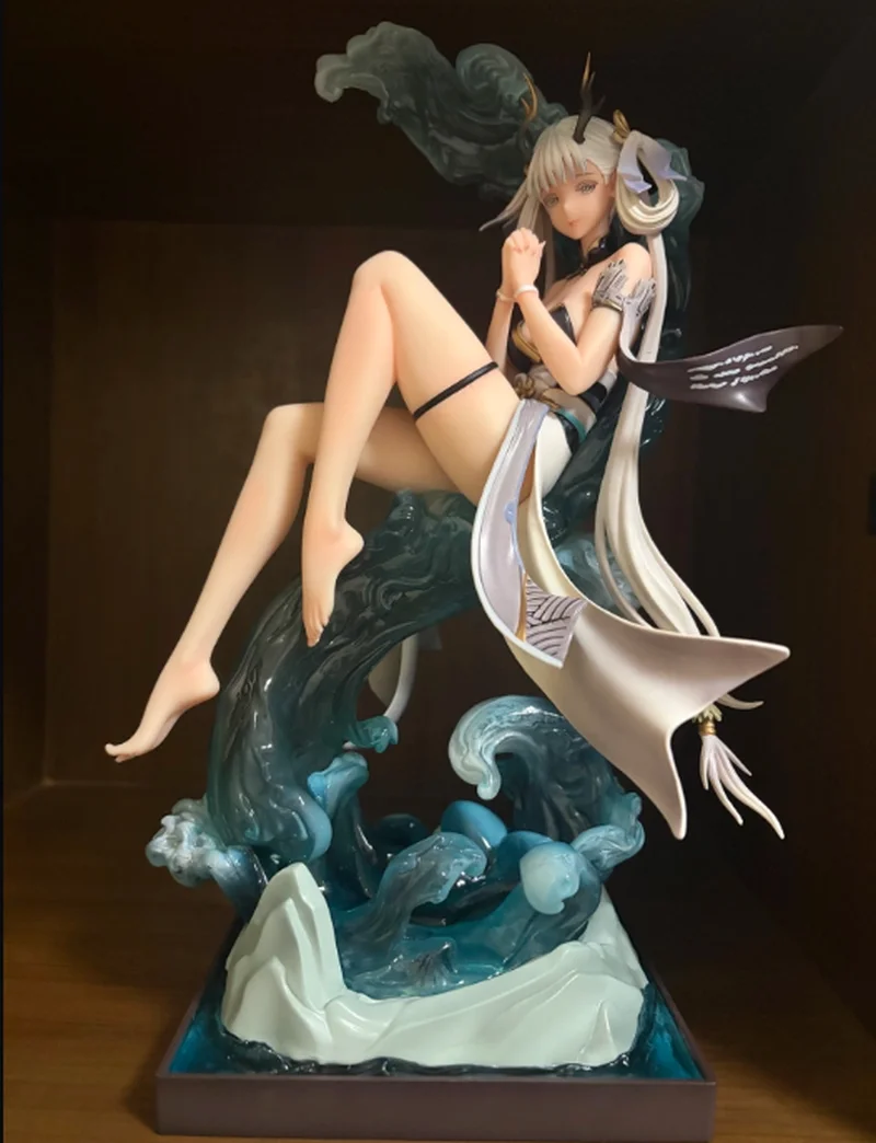 

Wuthering Waves Dragon Girl 1/7 Gk Statue Resin Anime Action Figure Game Character Collectible Model Desktop Decoration Gift