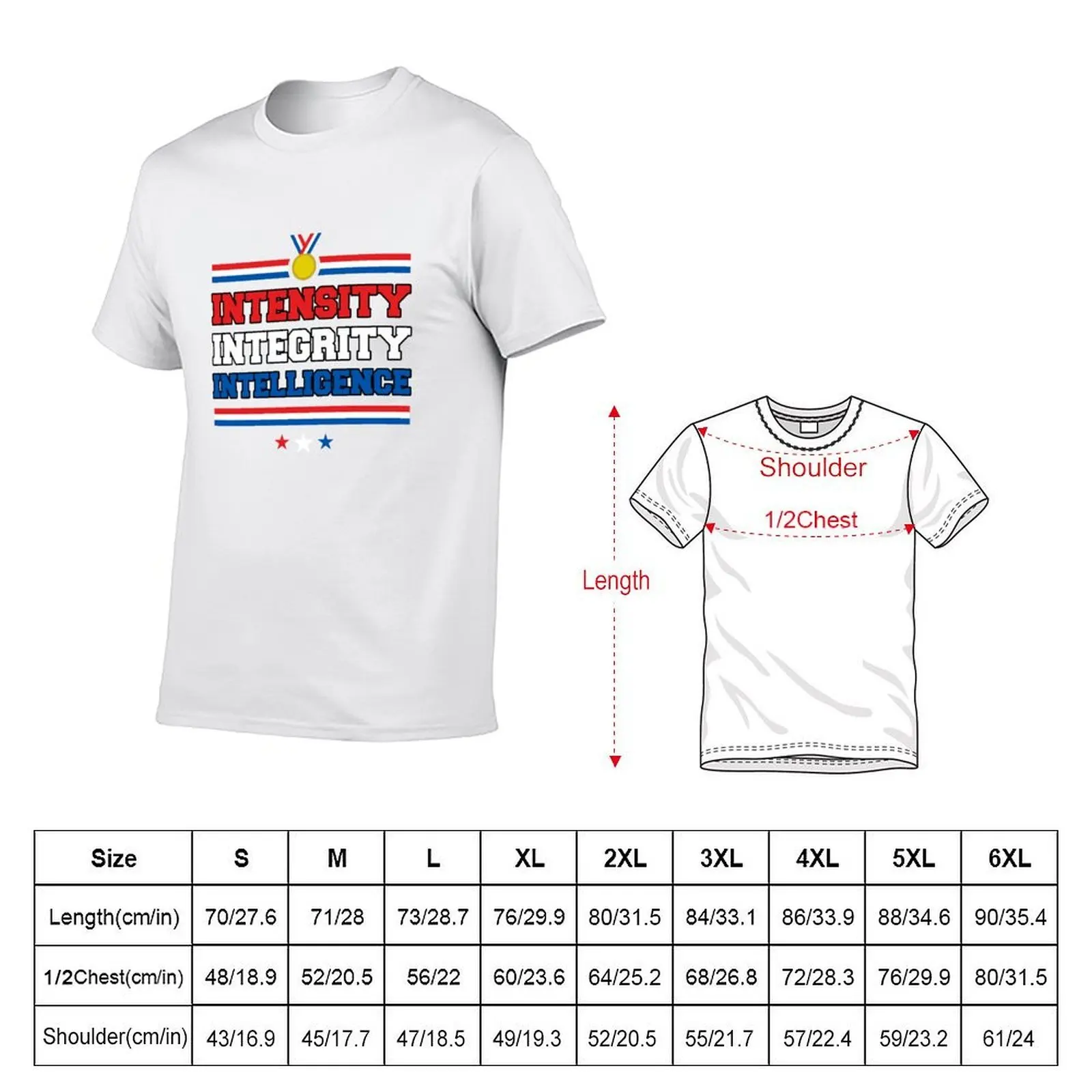 Intensity Integrity Intelligence T-Shirt Worker Basic Short Sleeve Tee