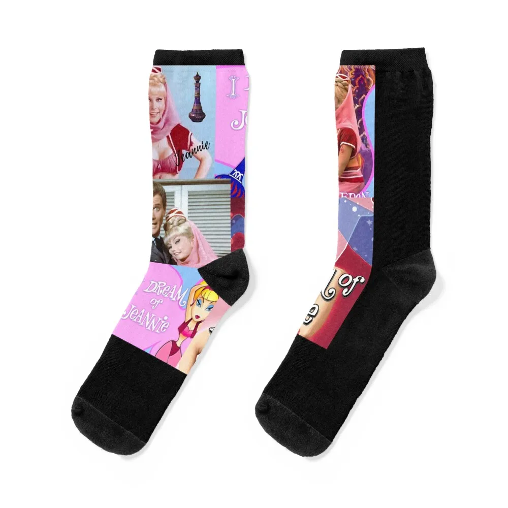 

Funny Gift For Dream of Jeannie Retro Vintage Socks funny gift kids Running professional running Designer Man Socks Women's