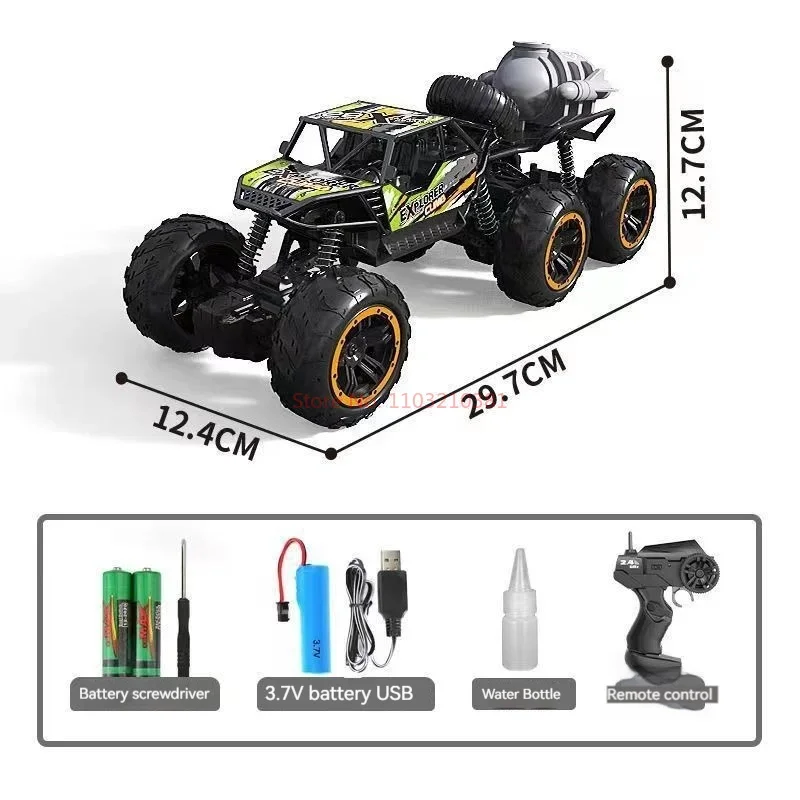 Nowe, gorąco sprzedające się zabawki dla dzieci Chłopcy Elektryczny zdalnie sterowany samochód sportowy Koparka Pojazd terenowy Puzzle Rc Racing Drift Car