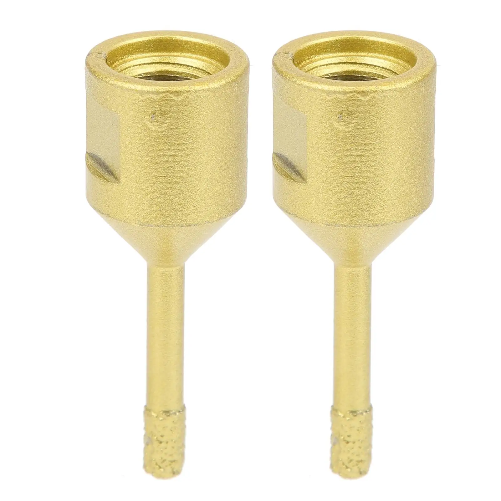 2Pcs M14 Hole Saw Drill Bit Set for Marble & Concrete - 6mm Opener Tools for Precision Drilling