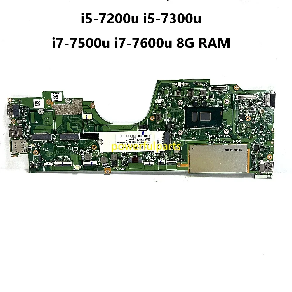 

For Lenovo ThinkPad Yoga 370 motherboard CIZS3 LA-E292P i5 i7 Cpu 8G Ram 01HY163 01HY153 01HY169 Working Good