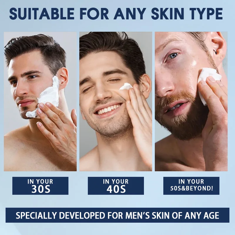 Men\'s Collagen Face Cream High HA Anti-aging Portable Moisturizing Cream Retinol Anti Wrinkle Skincare Products For Daily Use