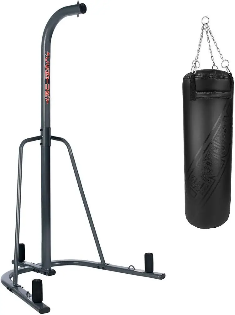 

Oversized Hanging Punching Bag with Stand | Adult BoxingStand Combo for Boxing, Martial Arts, MMA, Cardio Workouts