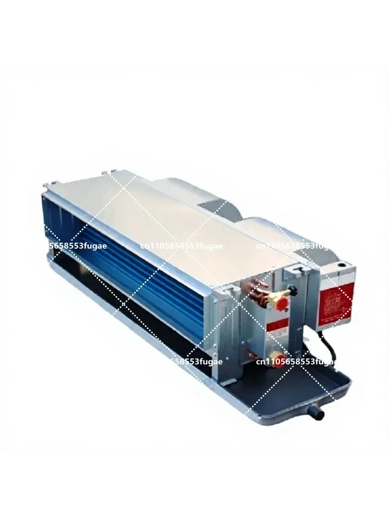 Horizontal Concealed Fan Coil Large Air Volume Dual-Purpose for Factory Workshop Air Duct System