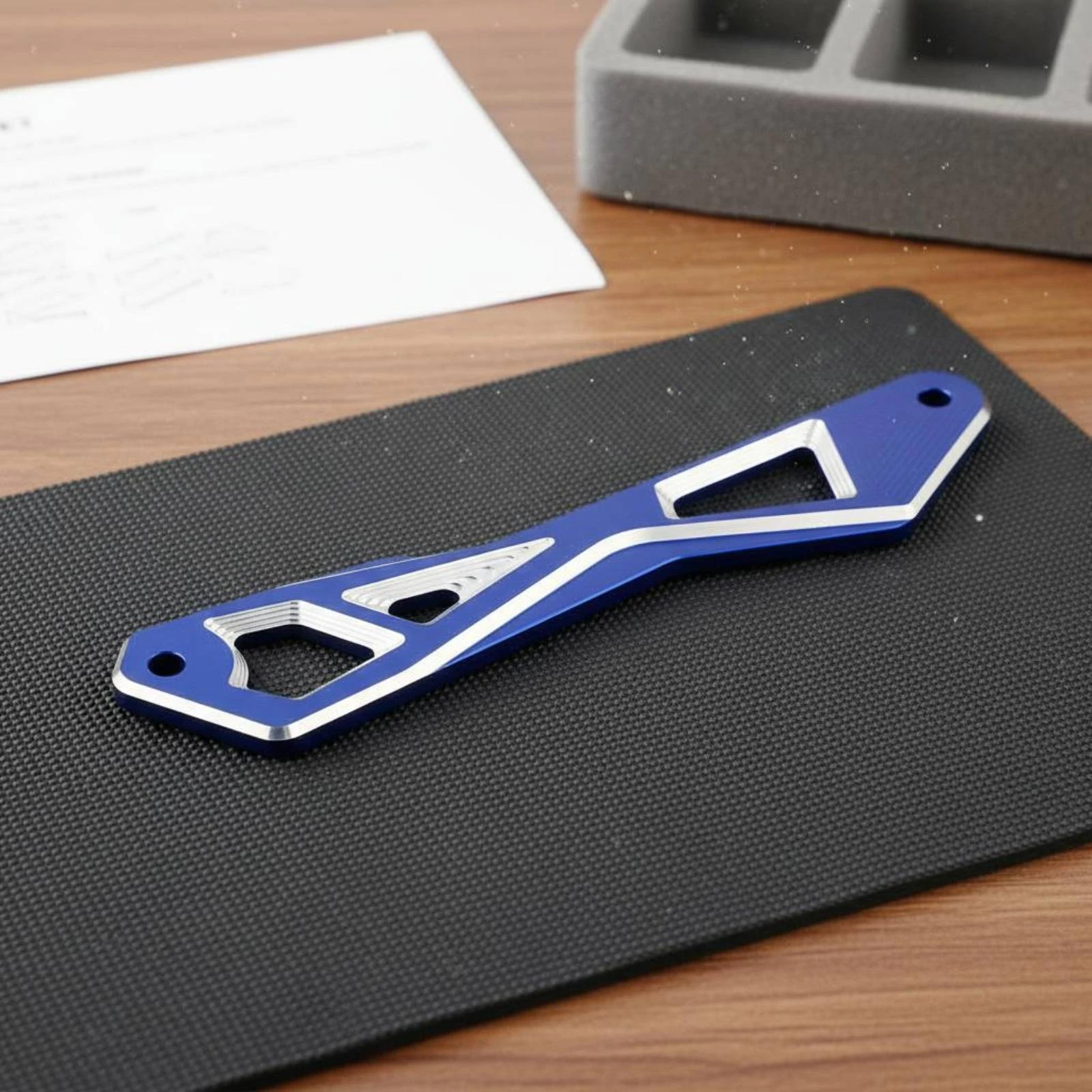 Slim Windshield Bracket Machined Finish Aluminum Windshield Bracket Vehicle Part Long-Lasting Metal