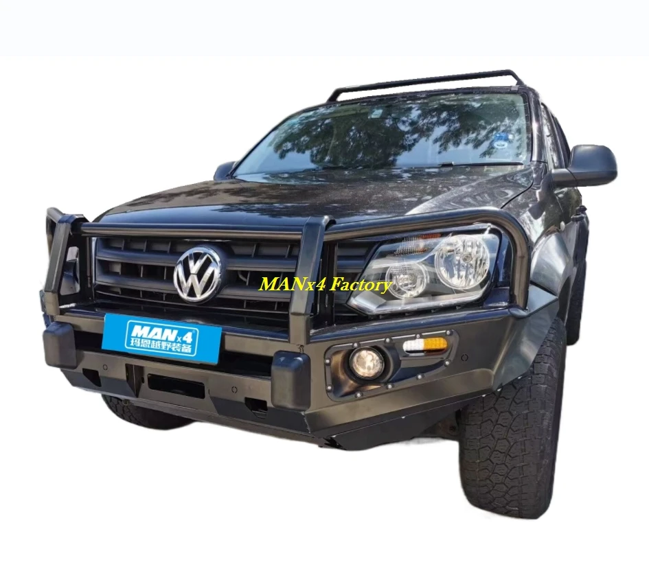 

MANx4 Classical Steel Front Bumper Bull Bar for Amarok 1st Gen 10-22