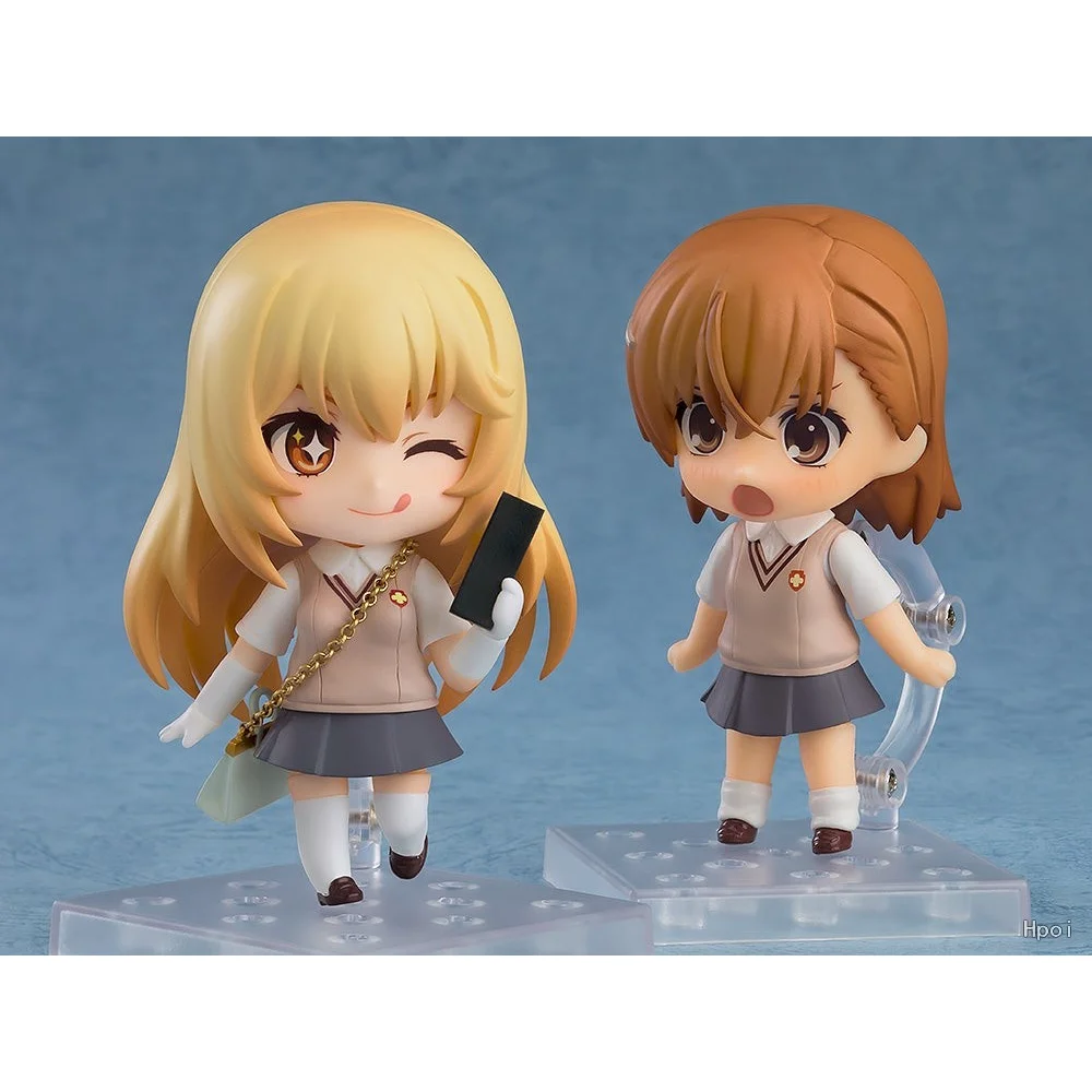 GSC Original Nendoroid 2529 Toaru Kagaku no Railgun T Shokuhou Misaki Anime Figurka akcji Zabawki dla chłopców Dziewczynki Dzieci Prezent urodzinowy