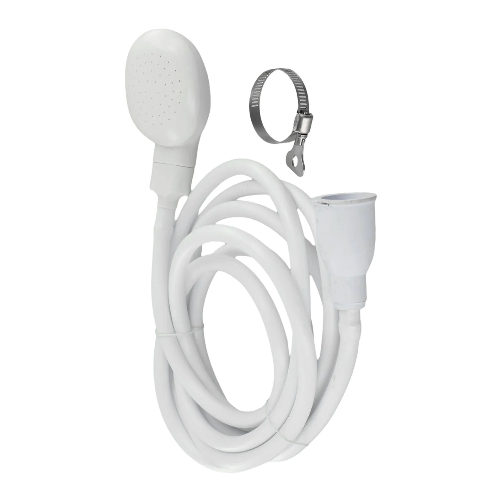 

Affordable and Easy to Install For Single Tap Attachment for Push On Shower Hose & Head Suitable for Most Standard Taps