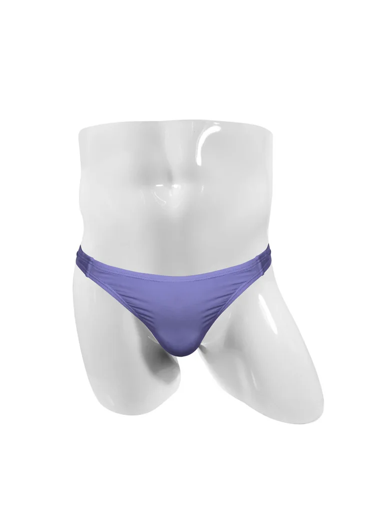 남성용 여름 아이스 실크 탕가, 신축성 있고 부드러운 속건성 맨키니, 게이 섹시 로우라이즈 브리프, 투명하고 편안한 남성 속옷