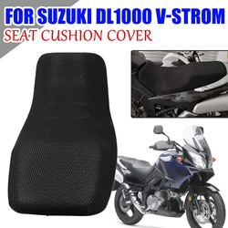 Seat Cushion Cover For SUZUKI DL1000 V-Strom DL 1000 VStrom Motorcycle Accessories Anti-Slip 3D Mesh Fabric Breathable Protector