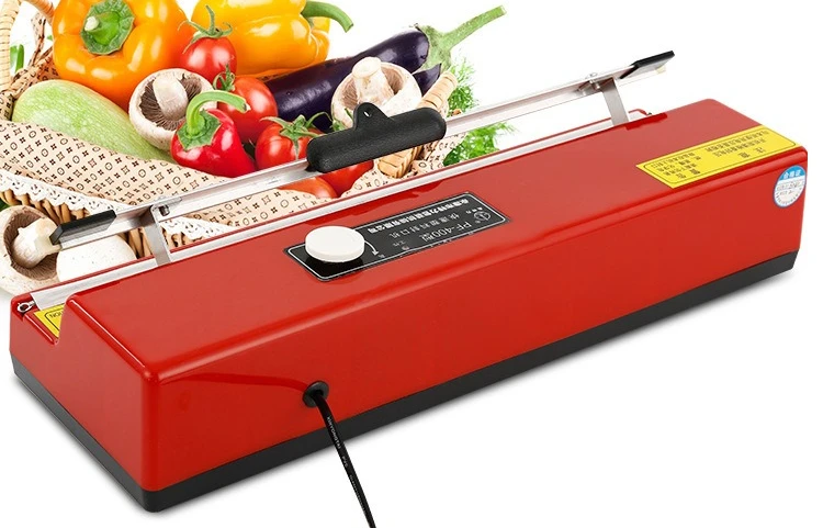 

Desktop 400 hand pressure sealing machine Home and business dual-purpose small plastic packaging machine