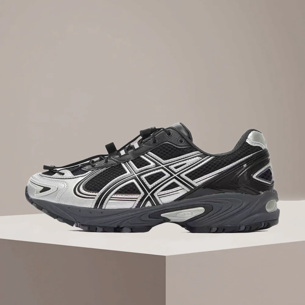 Кроссовки ASICS Gel-Kahana TRV4 Comfort Versa Dad, низкие повседневные кроссовки с амортизацией, унисекс, цвет угольно-черный, артикул 1203A497-001
