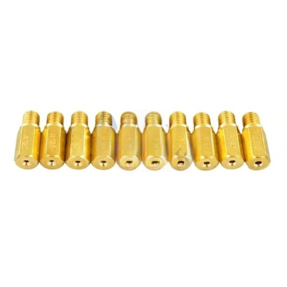 Carburetor Jet Kit 40 Pieces 30 Main Jets #100 to #170 + 10 for pilot Jets #32 to #55 for KEIHIN For CV For CVK
