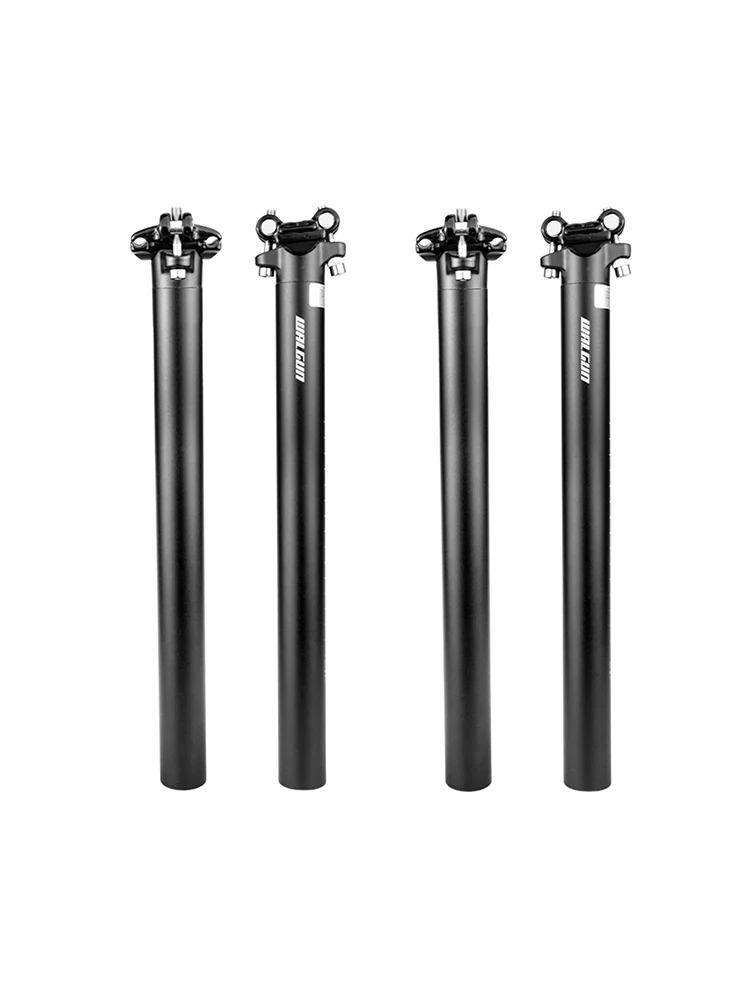 AliExpress WALGUN Bike Seat Post Adjustable MTB Road Aluminum Seatpost 27.2/30.8/31.6mm×350mm Ultralight One-piece Straight Seat Tube Bike Parts