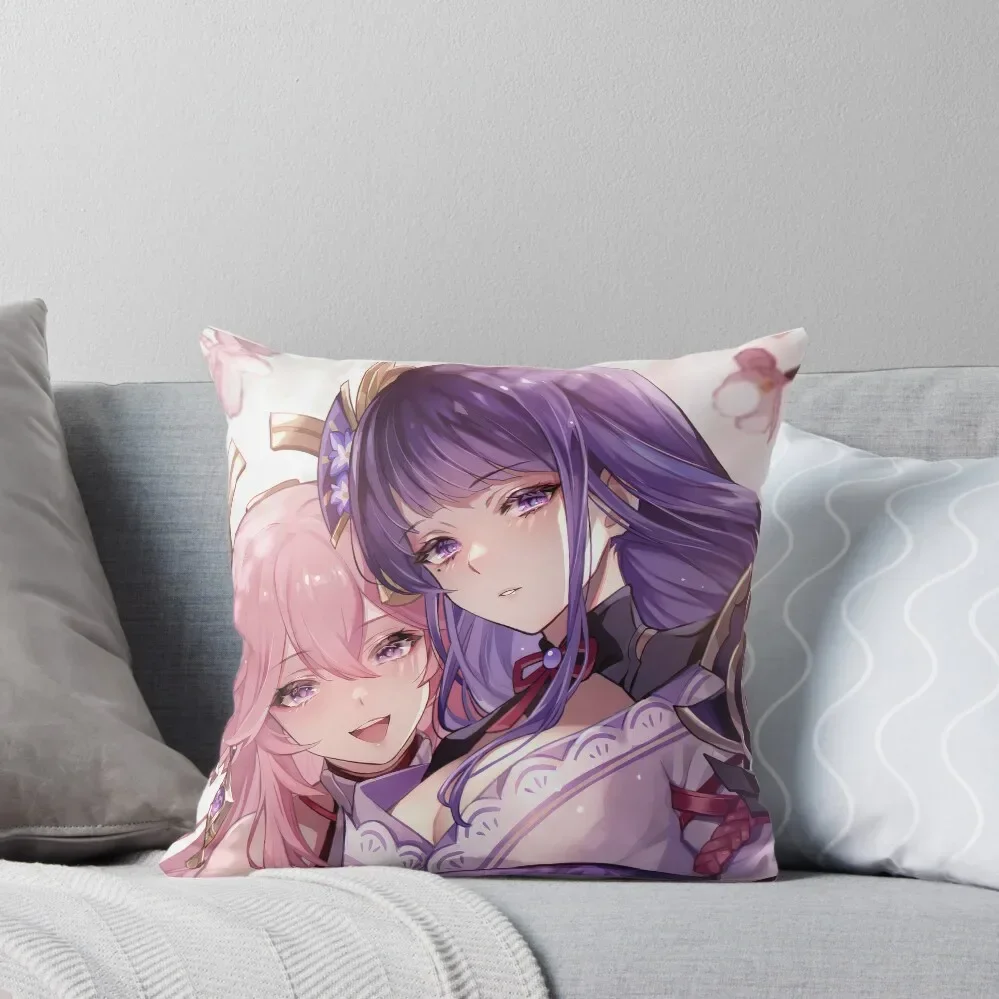 Декоративная подушка Genshin Impact