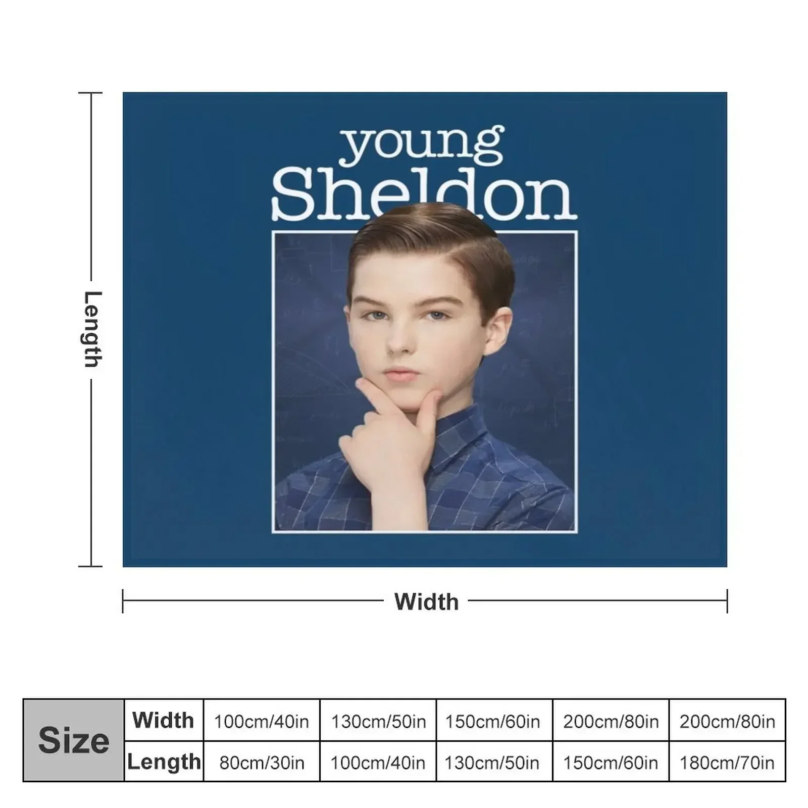 YOUNG SHELDON Throw Blanket Bed Fashionable Thermal Loose Beautifuls Blankets