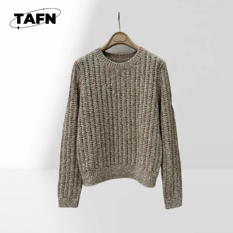 

Stylish Boat Neck Knit Sweater for Women, Light and Elegant for Any Occasion Comfortable and Perfect for Layering AH1903