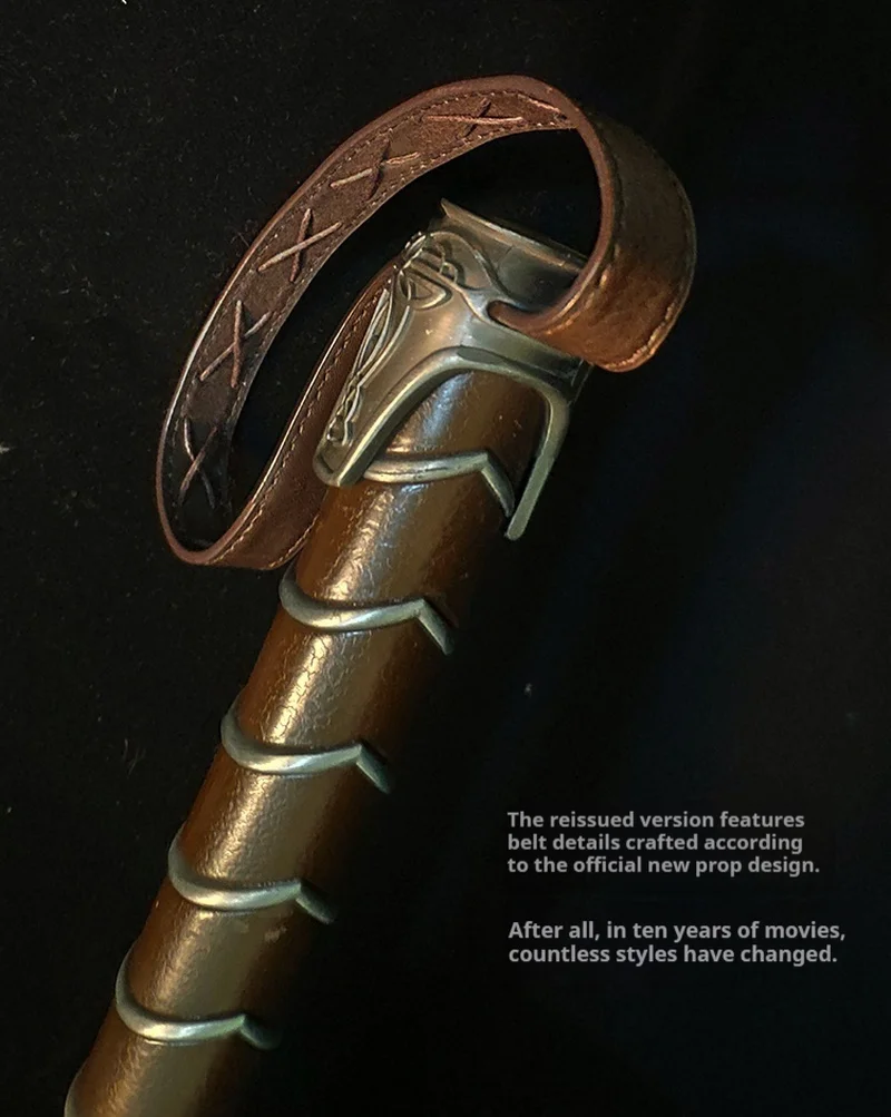 

Коллекционная модель-фигурка Hcmy Avengers 4: Молот Тора, масштаб 1:1, полностью металлический, версия 2.0, для хобби