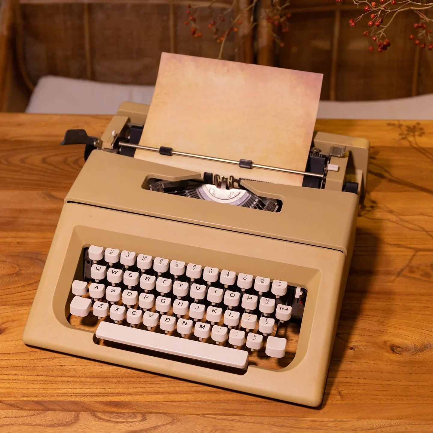 Normal Use of Retro Collection Literary Gifts Is Not A Brand New Retro Mechanical Typewriter in English