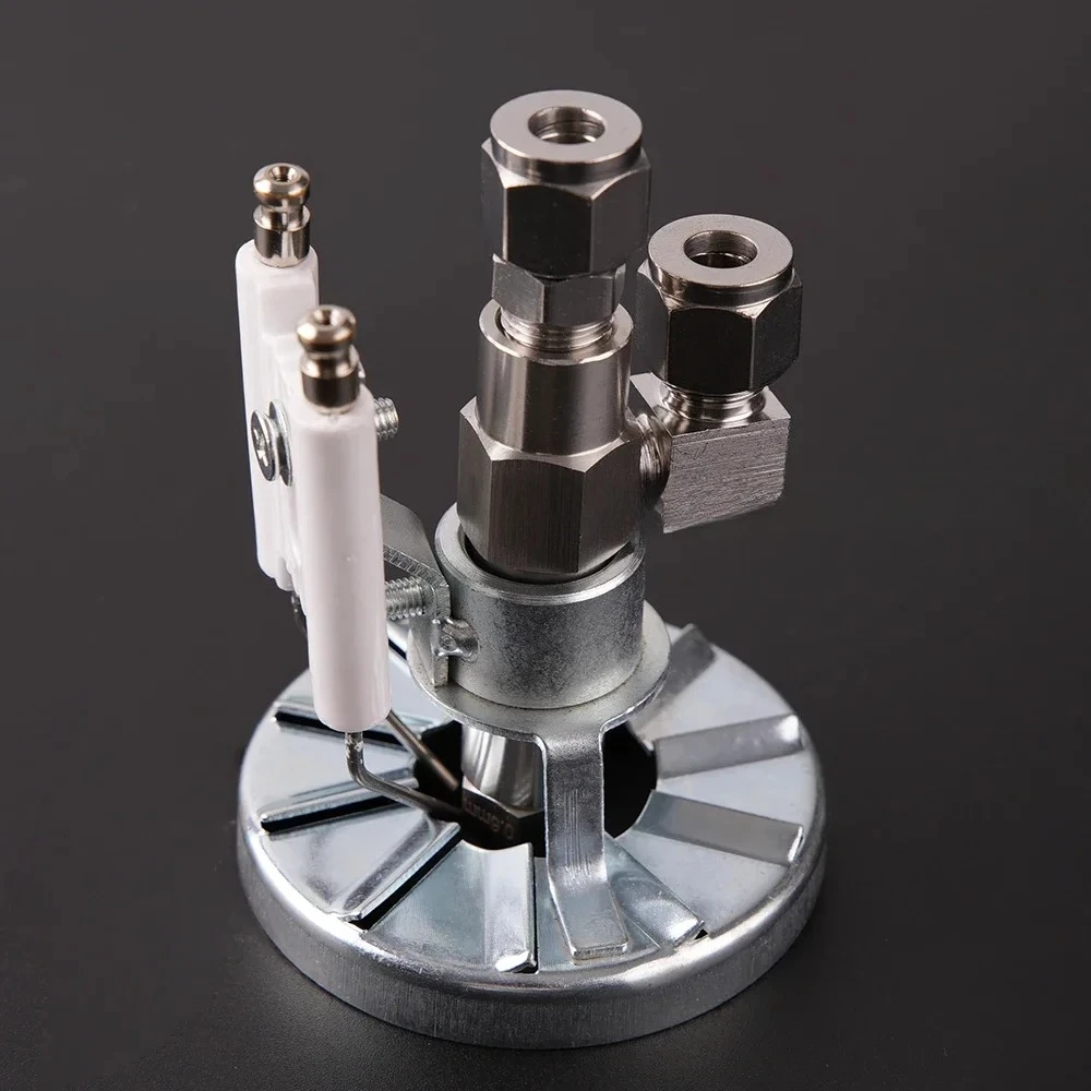 Waste Oil Burner Nozzle Siphon Stainless Steel Oil Fuel Nozzle Air Atomizing Sprayer Diesel Heavy Oil Nozzle Burner Accessories