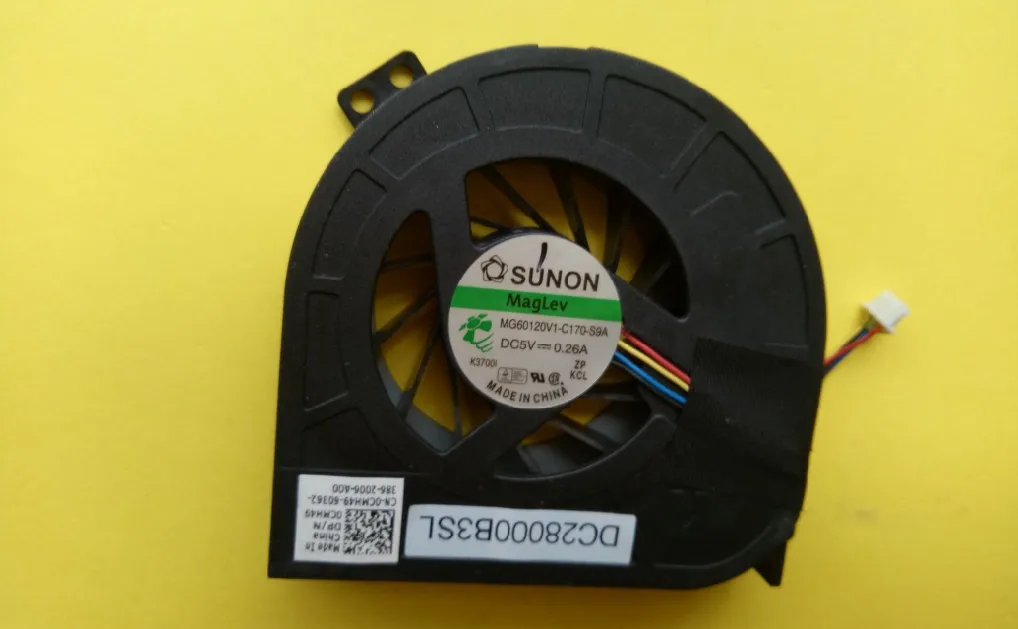 Подходит для DELL Dell M4700 CPU вентилятор охлаждения графической карты 01G40N 0CMH49
