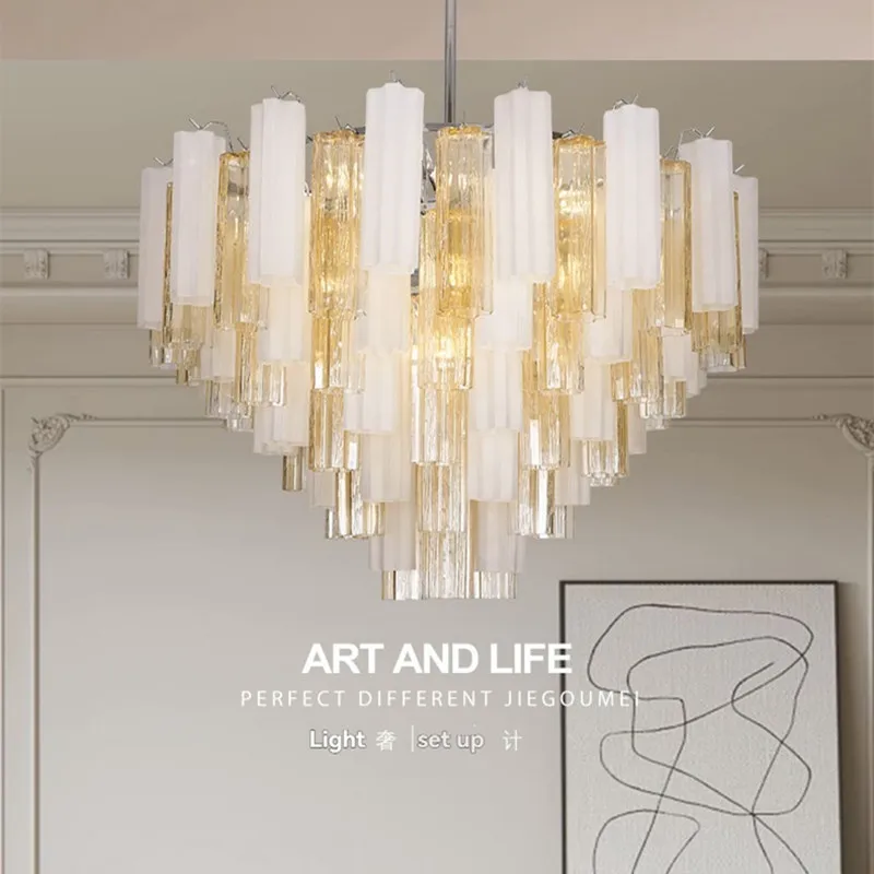 

Потолочная люстра из муранского стекла для столовой, гостиной, спальни, круглые хрустальные подвесные люстры из муранского стекла, подвесные светильники