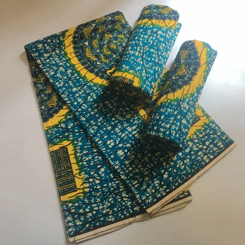 ankara wax fabric 2024 high quality african wax print fabric 100% cotton soft african guaranteed veritable real wax for dresses