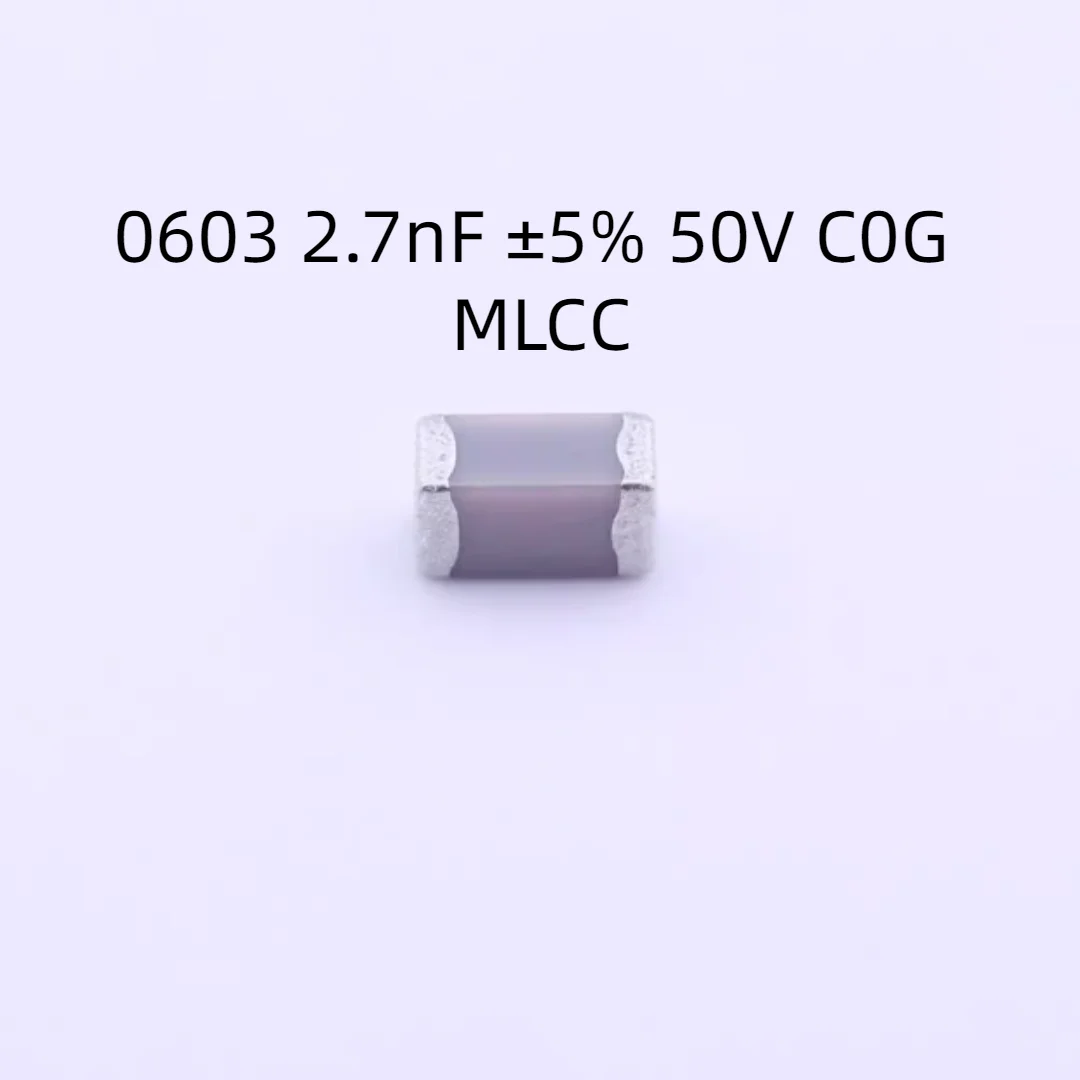 4000PCS/LOT CGA3E2C0G1H272J080AA Capacitor 0603 2.7nF ±5% 50V C0G MLCC