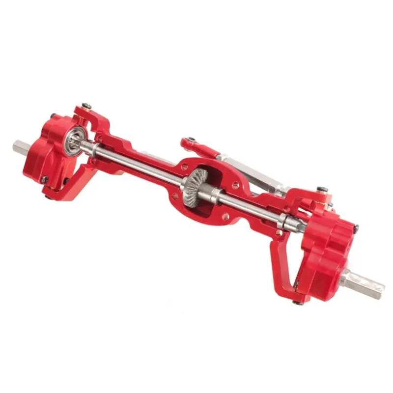 CYGJ-For 1/10 C8815 & 1/12 C8835 For Hummer H1 RC Car Replacement Full Metal Axle Bridge Parts