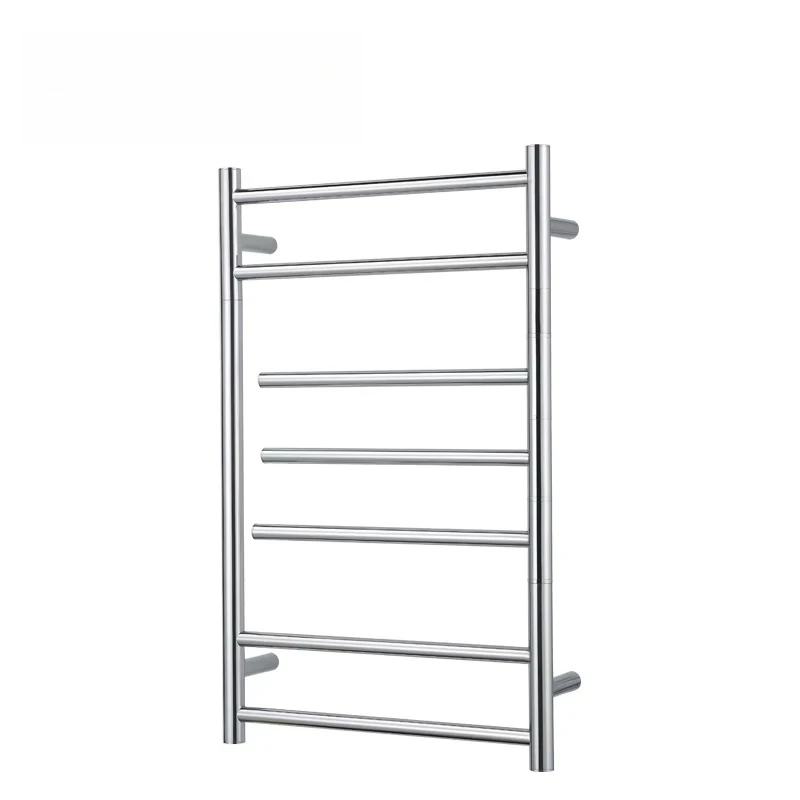 Роскошный вращающийся вешалка для полотенец из нержавеющей стали с подогревом, современный дизайн для современной ванной или кухни