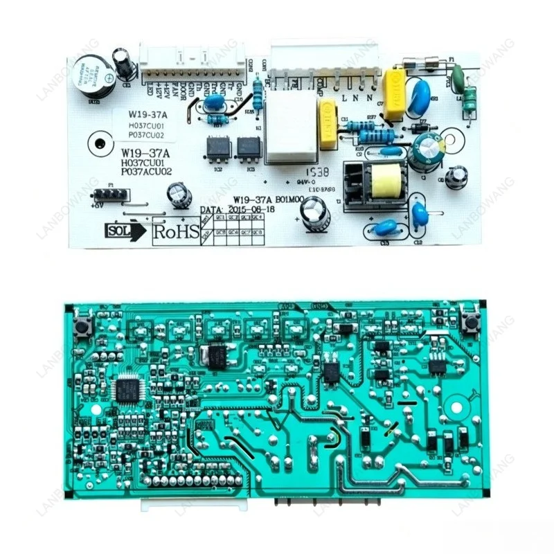 New Refrigerator Control Circuit PCB W19-37 W19-37A Replacement Motherboard Spare Parts For Homa Fridge Freezer