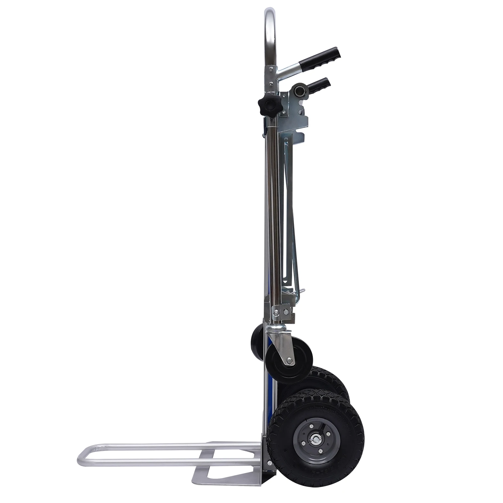 Industrial Alumínio Convertible Hand Truck, Dolly Carrinho com Loop Handle, 700 lbs Capacidade